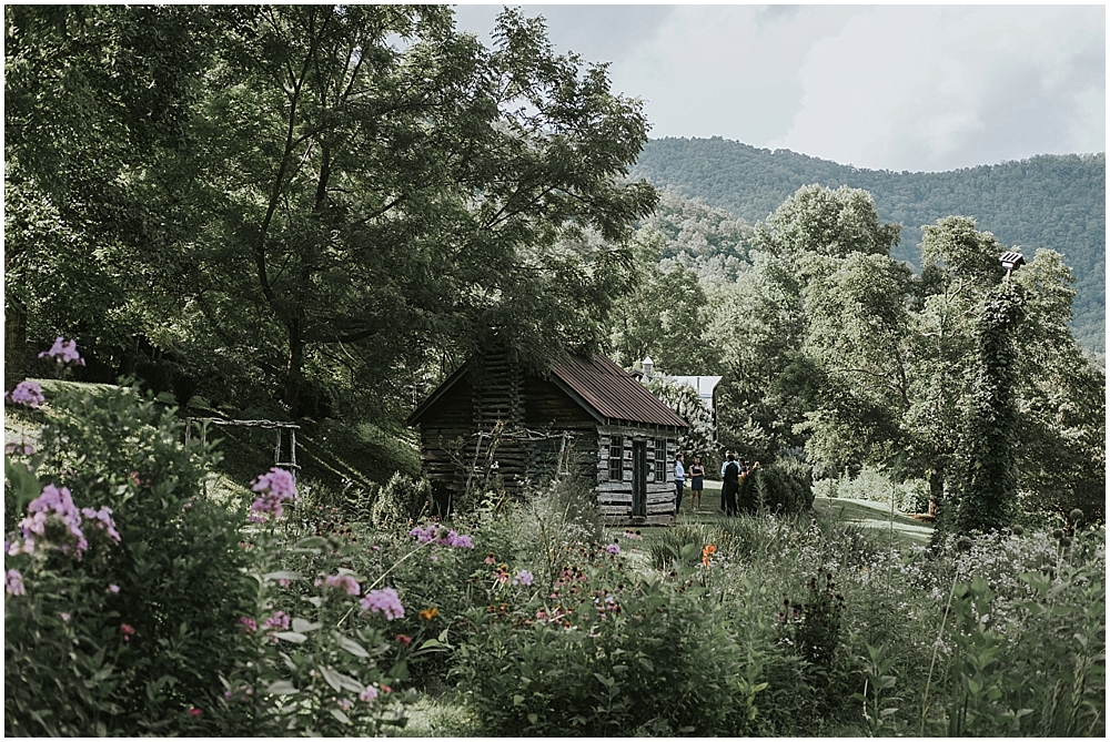 mountain cabin wedding asheville north carolina 