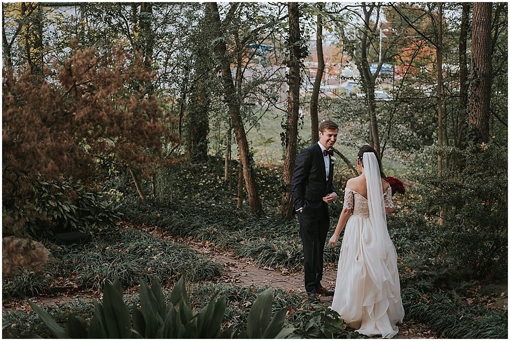 Raleigh NC bride and groom portrait 