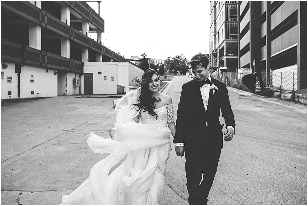 Downtown Durham wedding 