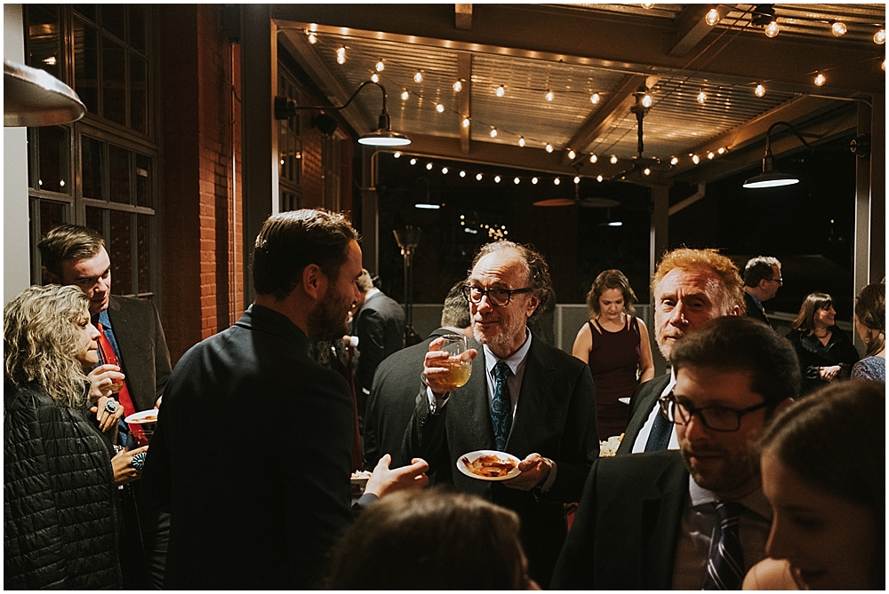 The Rickhouse Durham wedding reception 