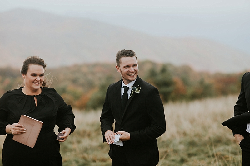 Boone mountaintop wedding