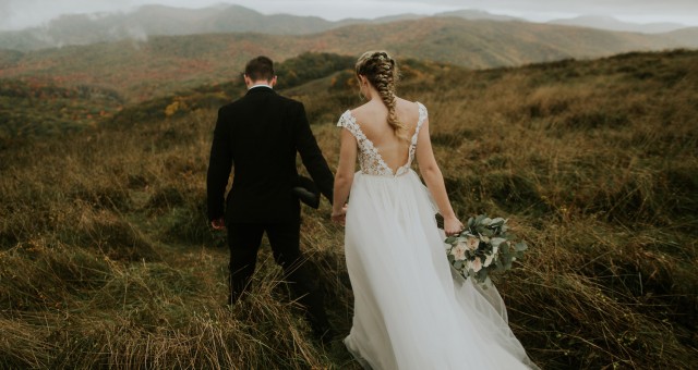 Gini + Jordan | Asheville Mountaintop Elopement