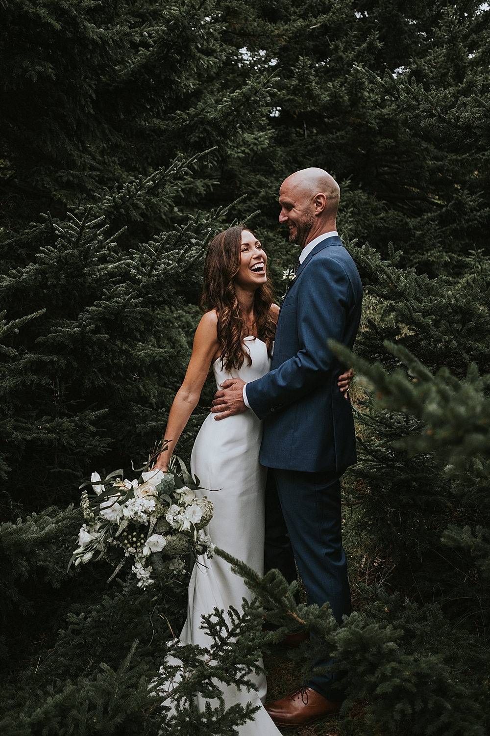 wedding at Roan Mountain