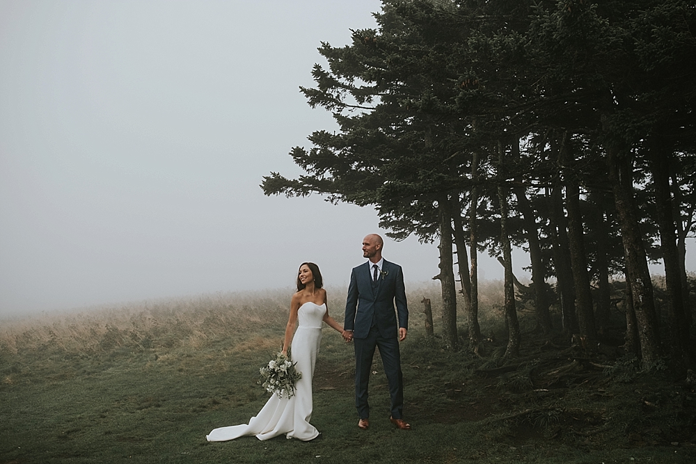 North Carolina elopement