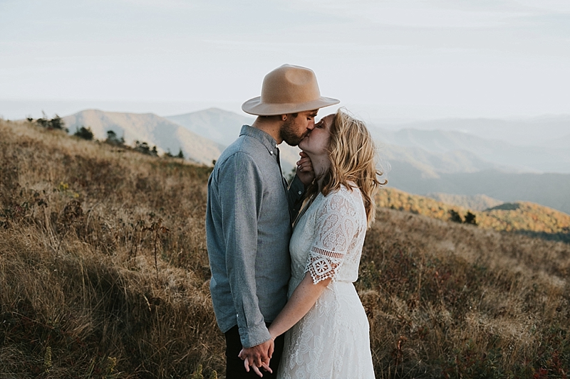 Roan mountain state park elopement
