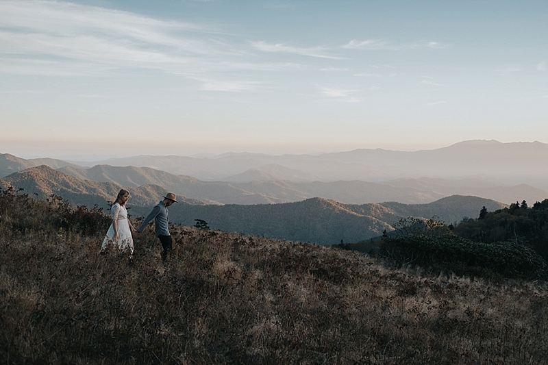 north carolina blue ridge mountain elopement location