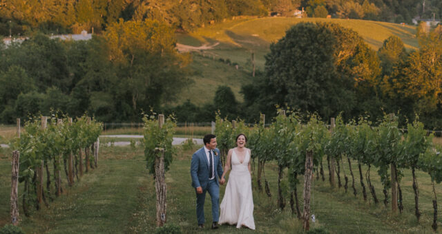 Longleaf Vineyard Wedding | Scenic Asheville Wedding for Sarah + James