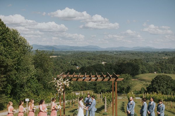 Scenic Asheville wedding venue