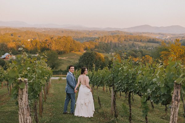 Longleaf Vineyard Wedding Asheville x