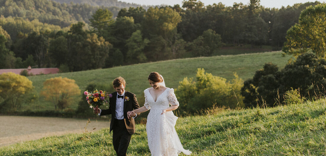 Ultra Scenic Claxton Farm Wedding in Asheville, NC | Emily + Will