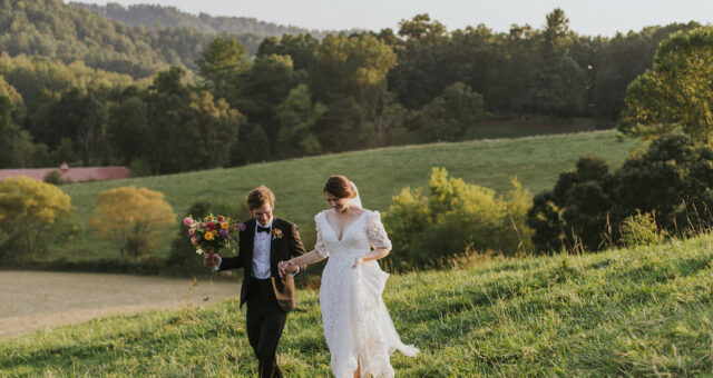 Ultra Scenic Claxton Farm Wedding | Editorial Asheville Wedding Photographer | Emily + Will