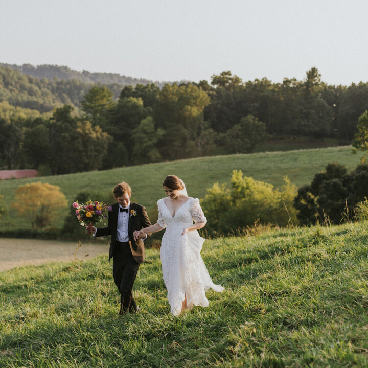 Ultra Scenic Claxton Farm Wedding in Asheville, NC | Emily + Will