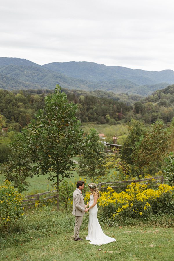 Lady Luck Gardens Leicaster wedding photographer Asheville