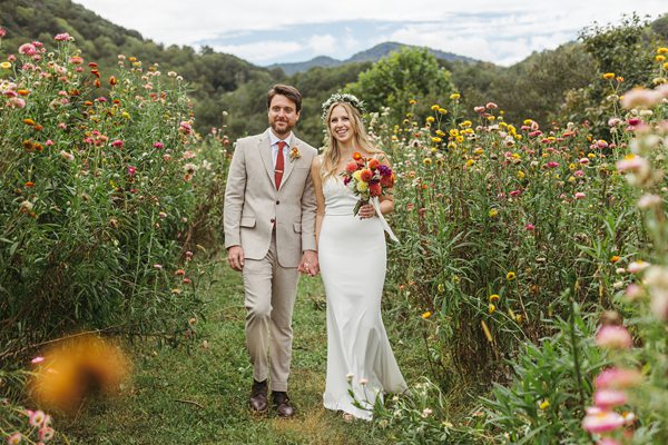 Lady Luck Gardens Leicaster wedding photographer Asheville