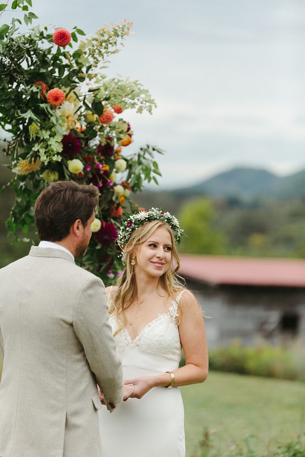 Lady Luck Gardens Leicaster wedding photographer Asheville