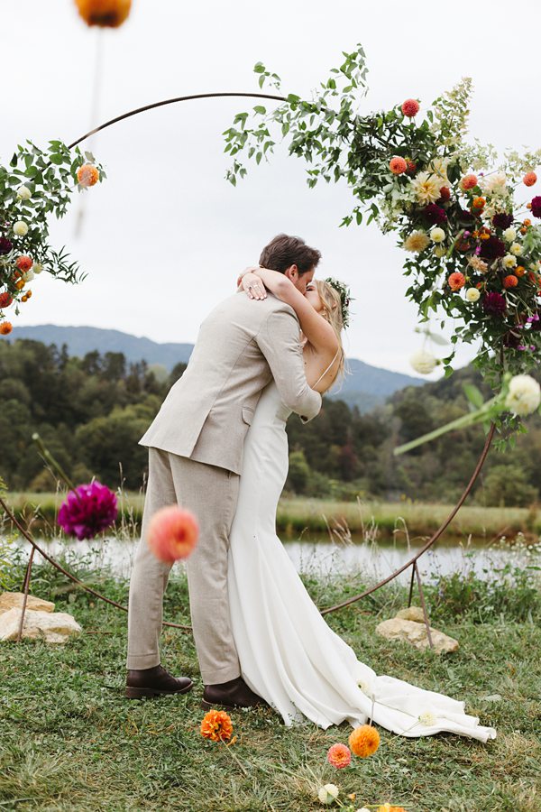 Lady Luck Gardens Leicaster wedding photographer Asheville