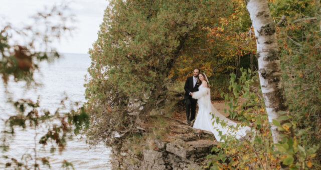 Charming & Rustic Chapel Wedding in Door County, WI | M&A